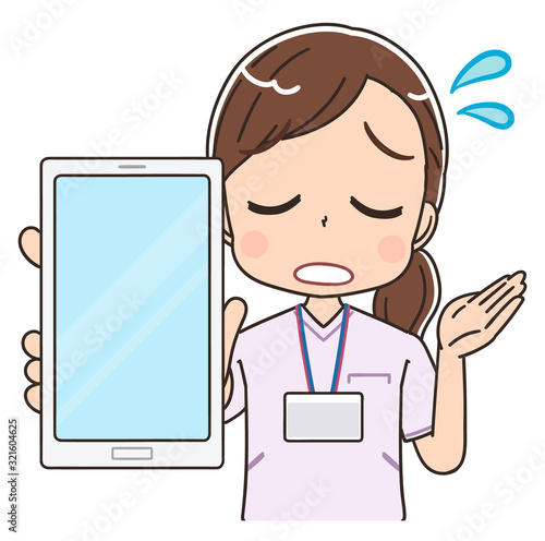 看護師 白衣 女 イラスト ナース マンガ 医療 かわいい