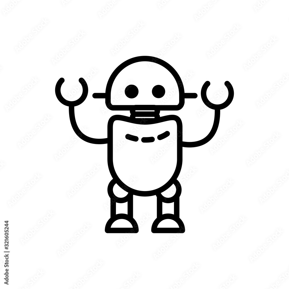 robot machine character technology artificial linear design robot machine character technology artificial linear design