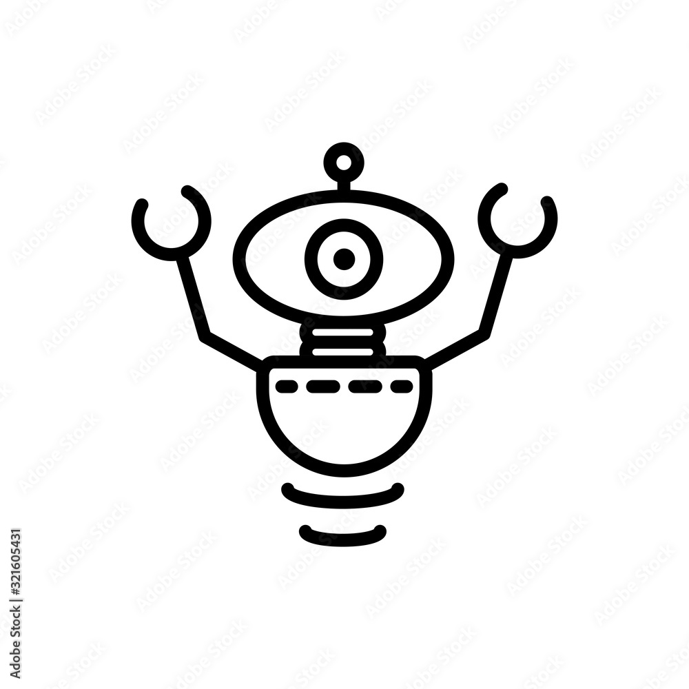 robot fiction technology character artificial machine linear design