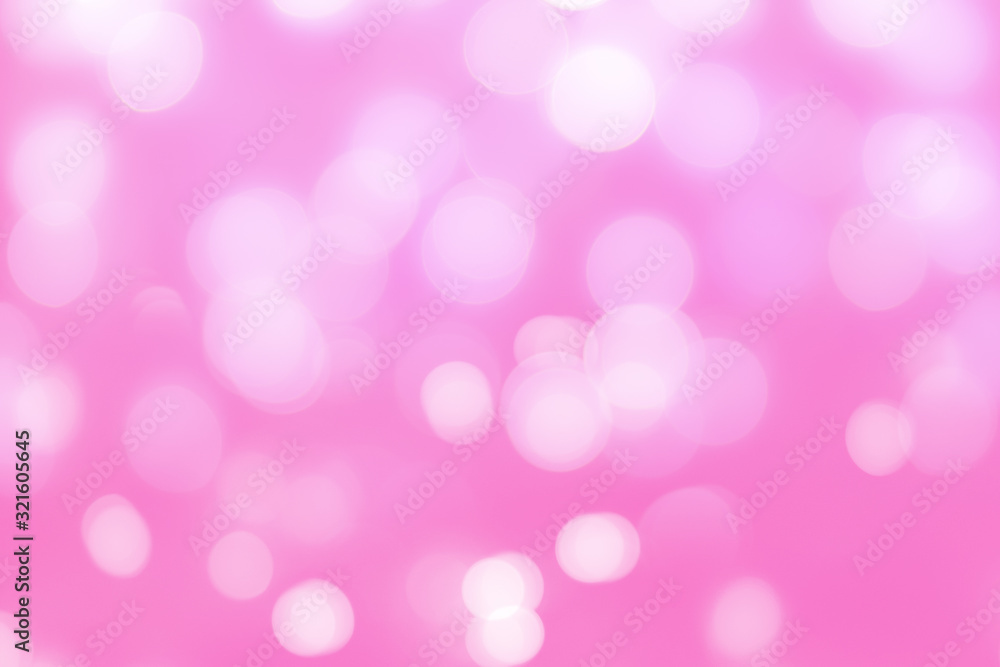 Soft focus light bokeh background.