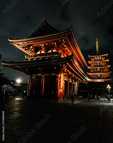 Asakusa shrine or Sensoji temple
