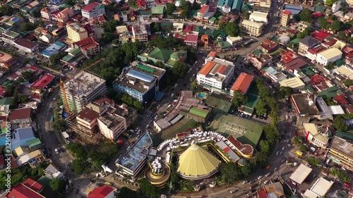 Wallpaper Mural Aerial Philippines Manila Mandaluyong City September 2019 Sunny Day 4K Mavic Pro  Aerial video of downtown Manila in the Philippines in Mandaluyong City district on a sunny day. Torontodigital.ca