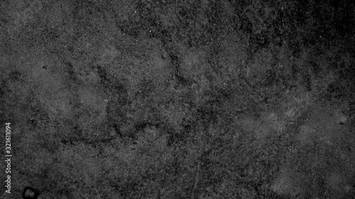 black cement concrete wall background © amonphan