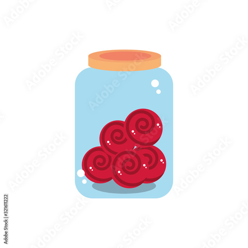 jar glass candies sweet confectionery snack food