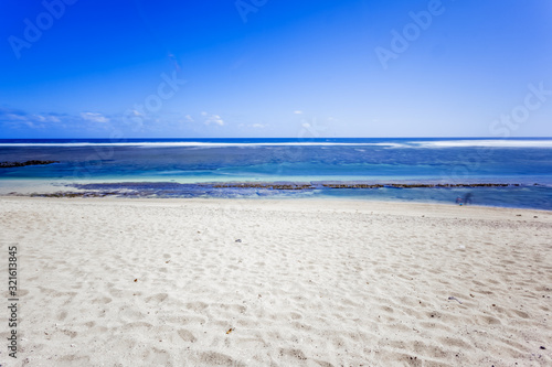 beach and sea  Saint-Pierre  Reunion island 