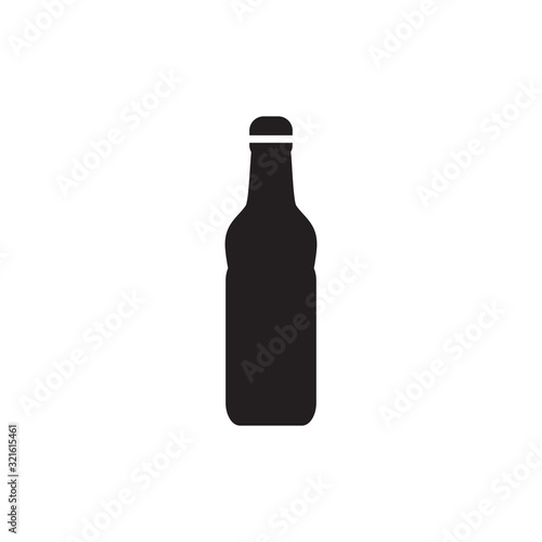 bottle icon design vector logo template EPS 10