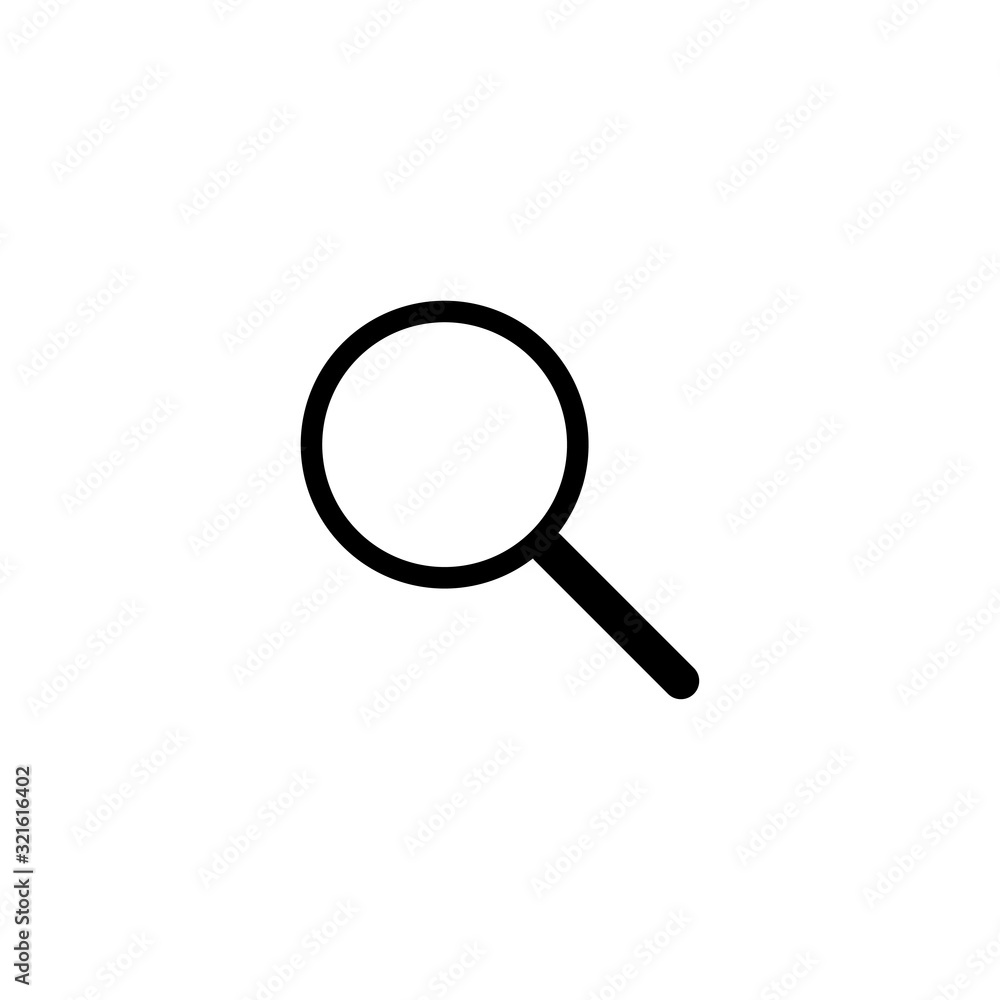 magnifying glass icon design vector logo template EPS 10 magnifying glass icon design vector logo template EPS 10