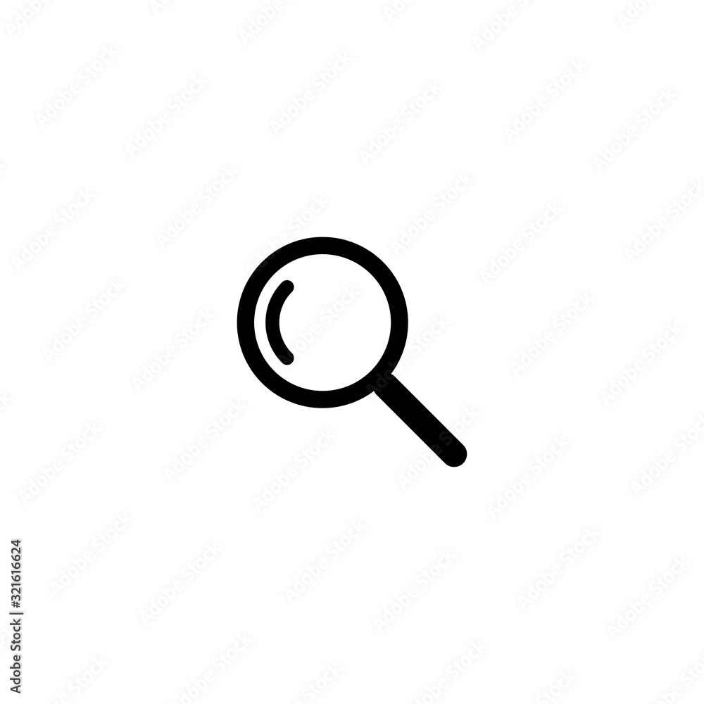 magnifying glass icon design vector logo template EPS 10 magnifying glass icon design vector logo template EPS 10