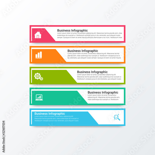 Infographic design vector and marketing icons can be used for workflow layout, diagram, annual report, web design. Business concept with 3, 4, 5, 6 and 10 options, steps or processes.