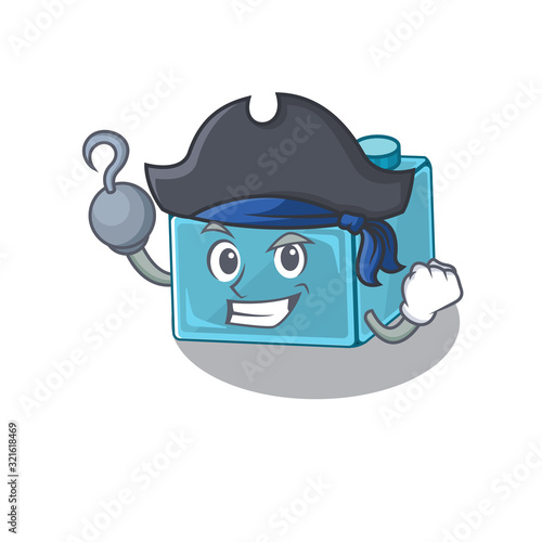 Cutebrick toys mascot design with a hat