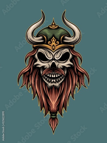Skull Viking