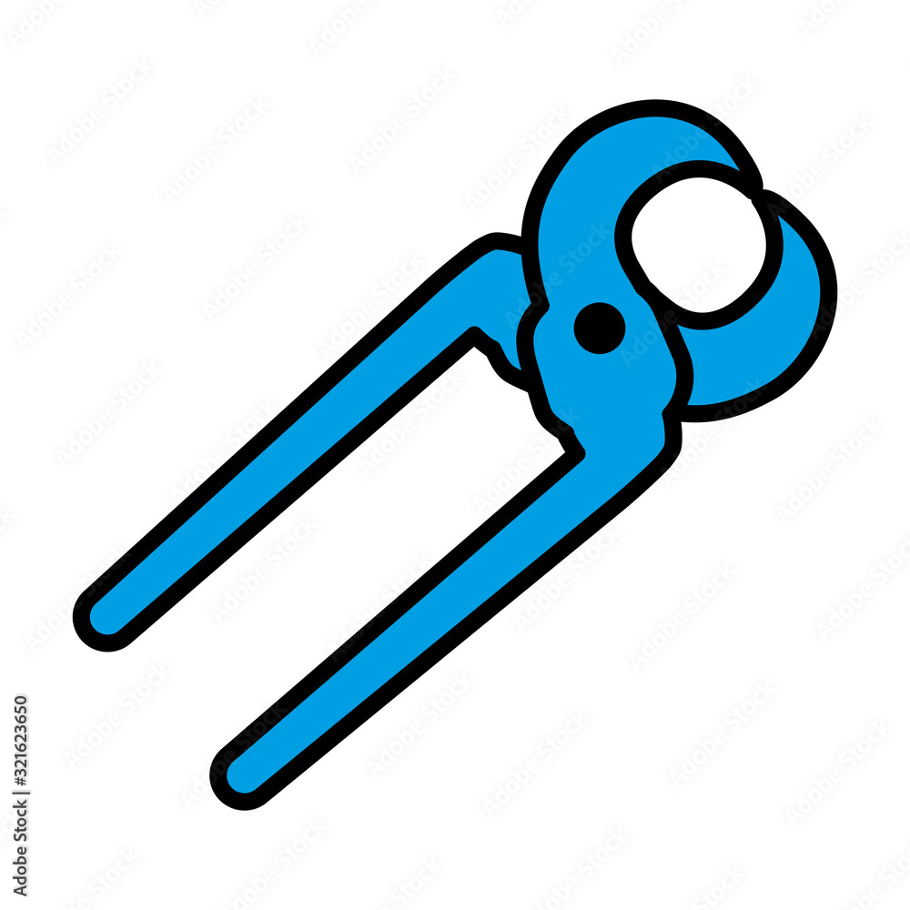 Pliers icon vectors Pliers icon vectors