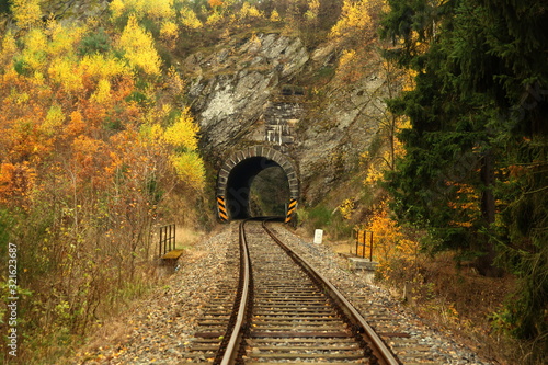 tunnel on the track