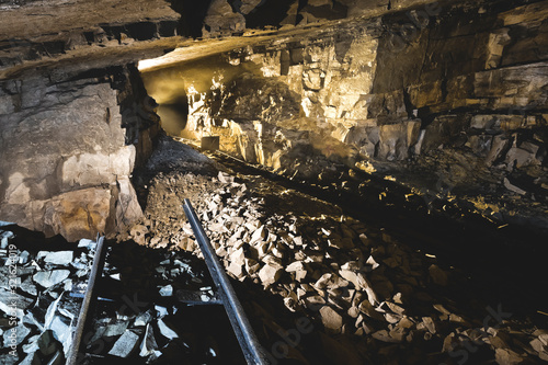 Abandoned mine in Europe, France