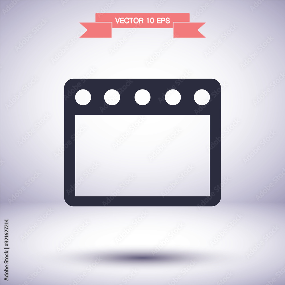 Gas stove vector icon , lorem ipsum Flat design Gas stove vector icon , lorem ipsum Flat design