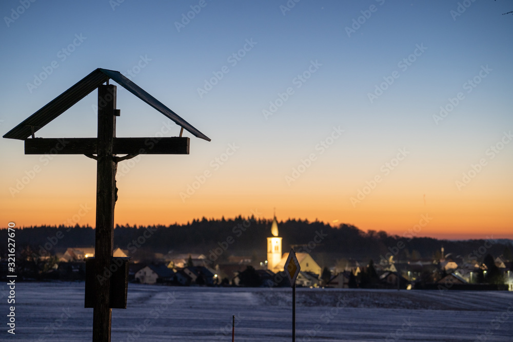 Rußberg bei Tuttlingen Morgenstimmung