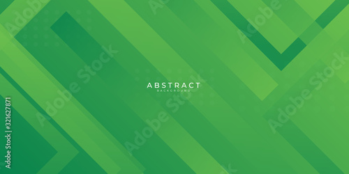 Modern green web header abstract background. Vector illustration design