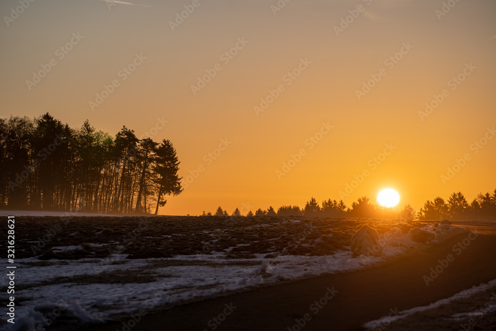 Rußberg bei Tuttlingen Morgenstimmung Rußberg bei Tuttlingen Morgenstimmung
