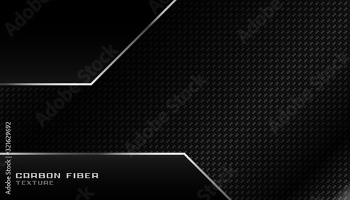 abstract geometric dark carbon fiber background design