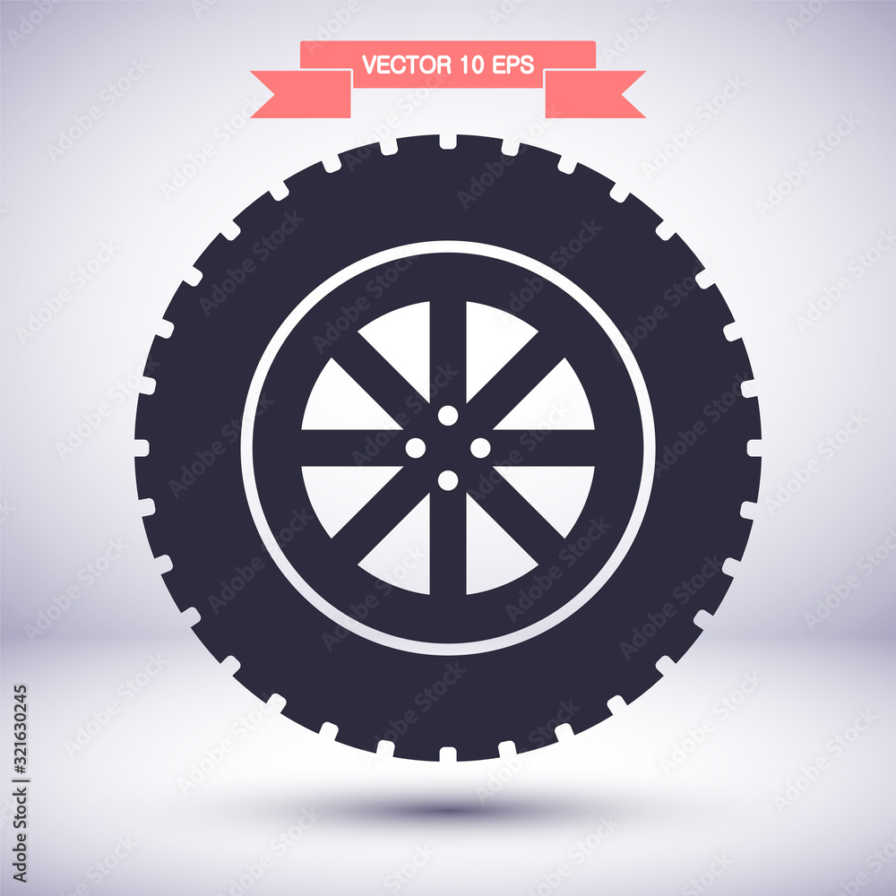 Settings vector icon , lorem ipsum Flat design Settings vector icon , lorem ipsum Flat design