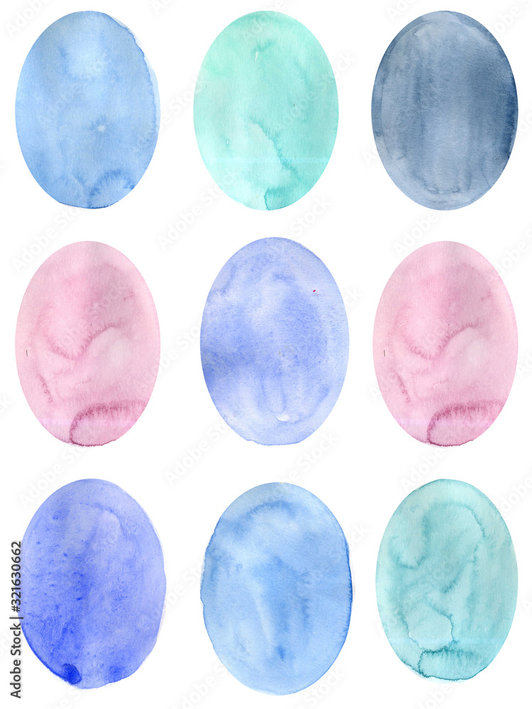 Watercolor spots Watercolor spots
