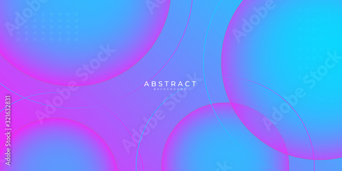 Modern purple blue web header abstract background