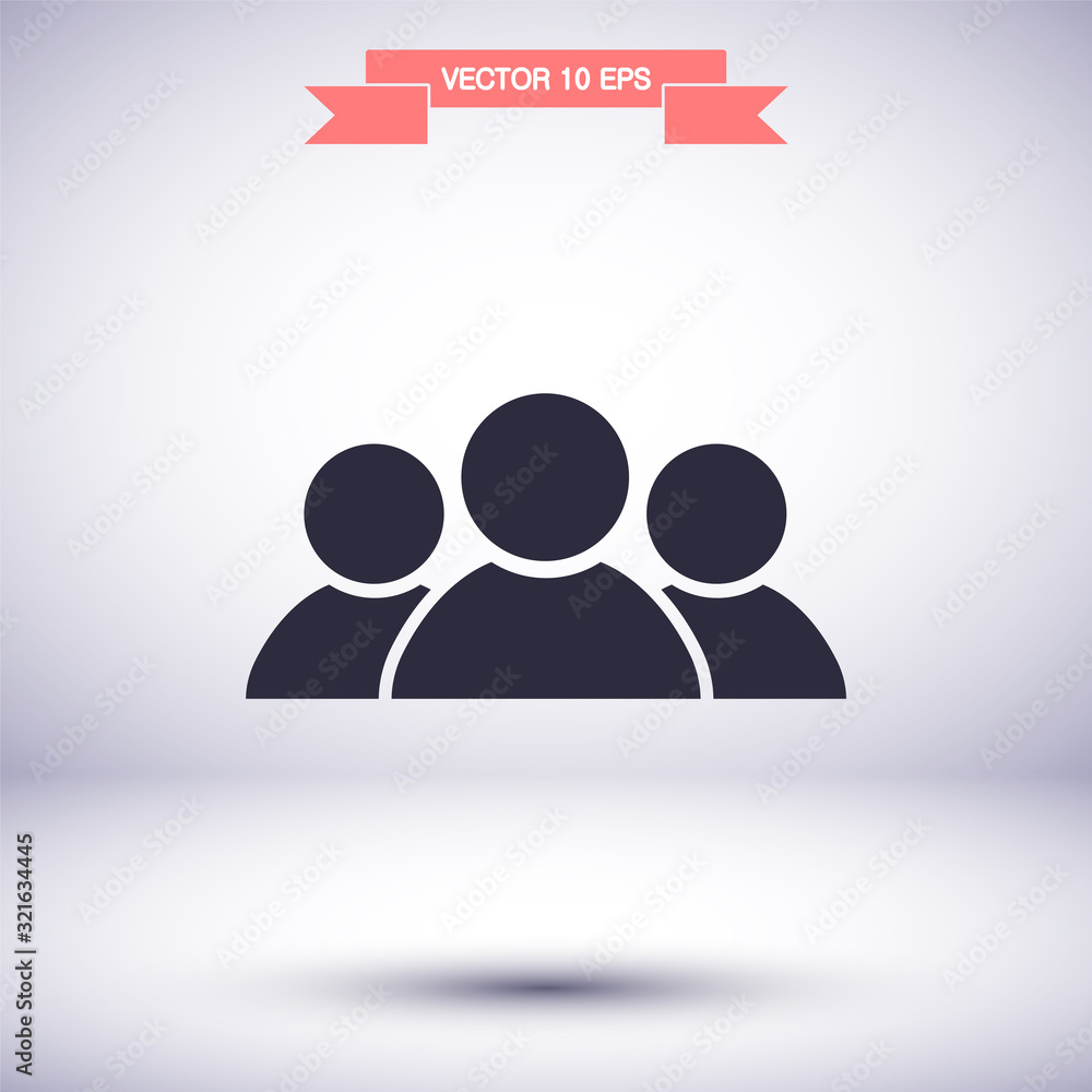 Vector people icon design 10 eps illustration business Vector people icon design 10 eps illustration business