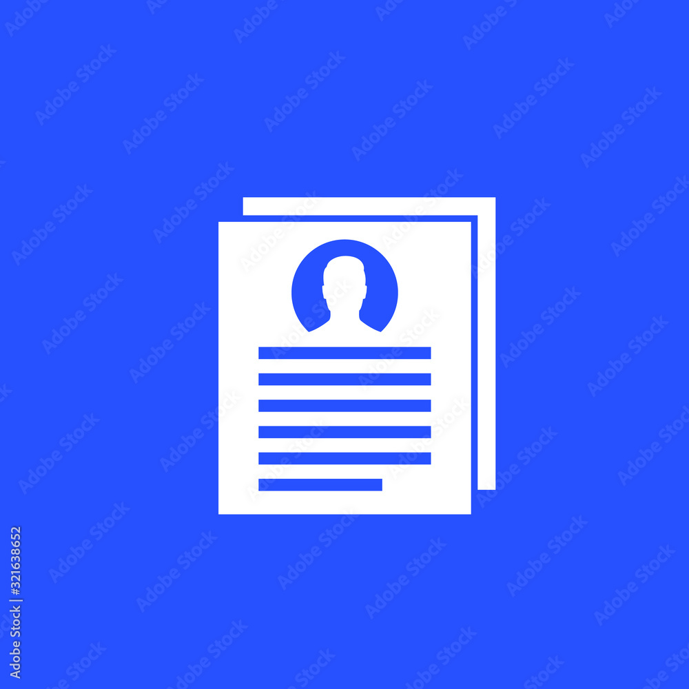 info and personal data vector icon info and personal data vector icon