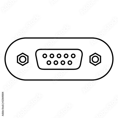 DB style connector