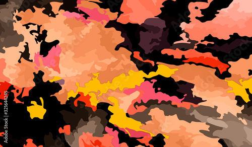 Modern design.Abstract texture splash explosion of colorful bright liquid neon acrylic paints.Art design presentations,prints,wallpapers,flyers,cards,screensavers,paintings,websites,packaging,cover.
