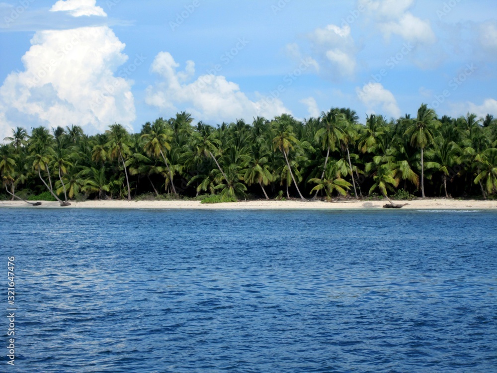 Obraz premium Sunny Beach, Caribbean, Dominican Republic