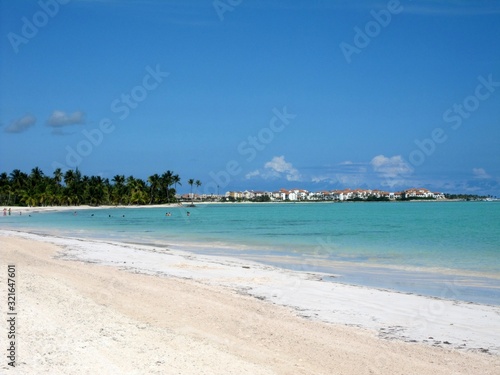 Fototapeta Naklejka Na Ścianę i Meble -  Sunny Beach, Caribbean, Dominican Republic