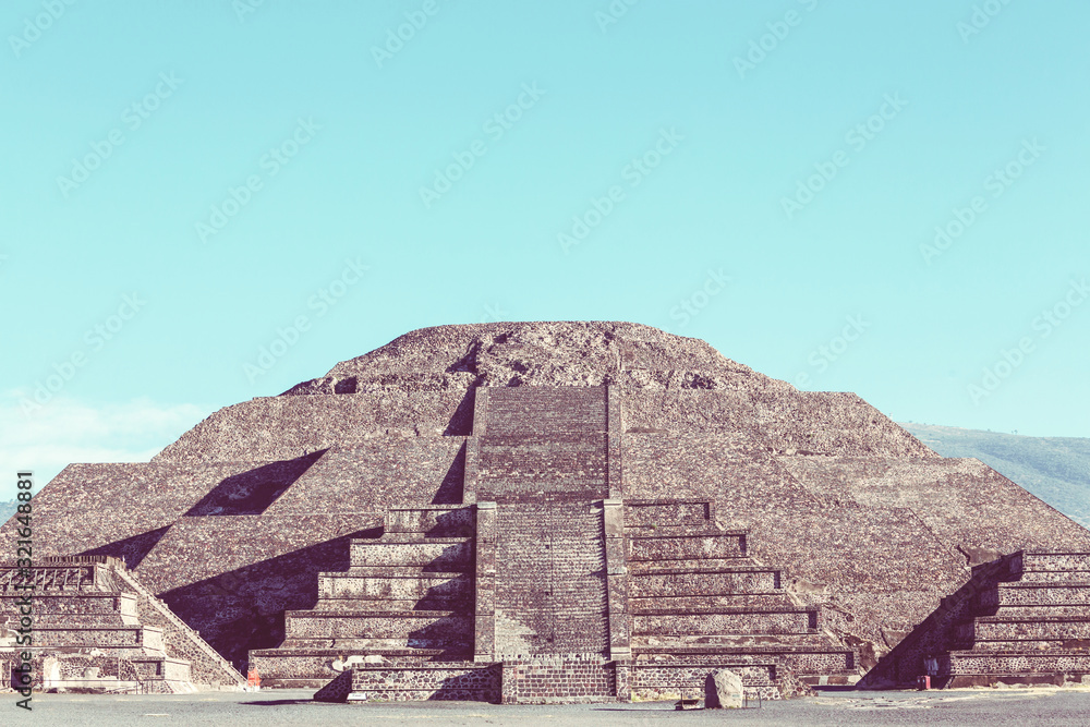 Old Pyramid in Mexico