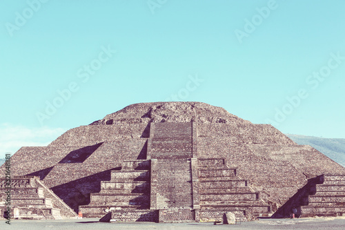 Old Pyramid in Mexico