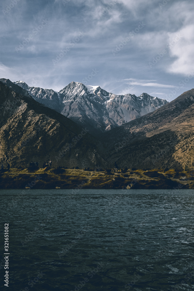 Dhumba Lake and Mountain