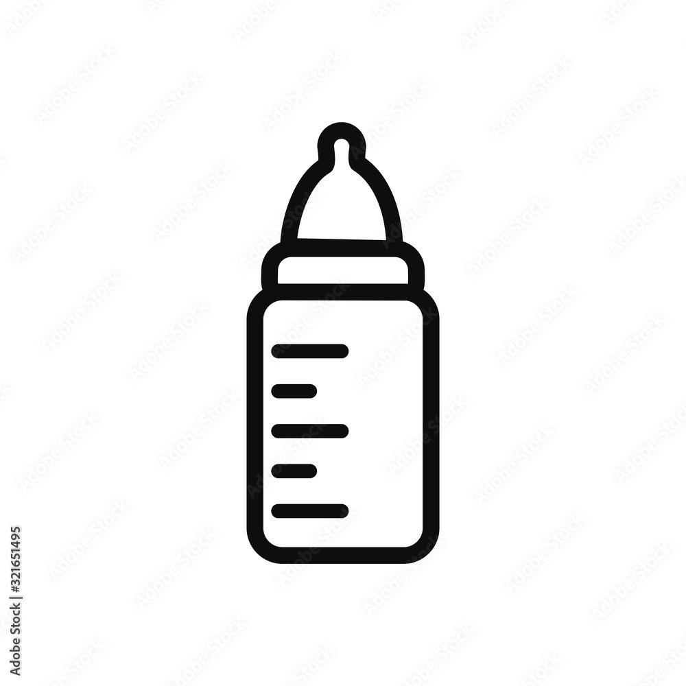Bottle icon vector logo template flat trendy Bottle icon vector logo template flat trendy