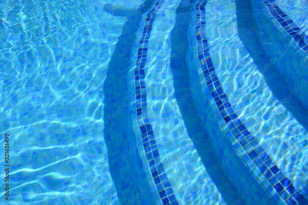 water in swimming pool
