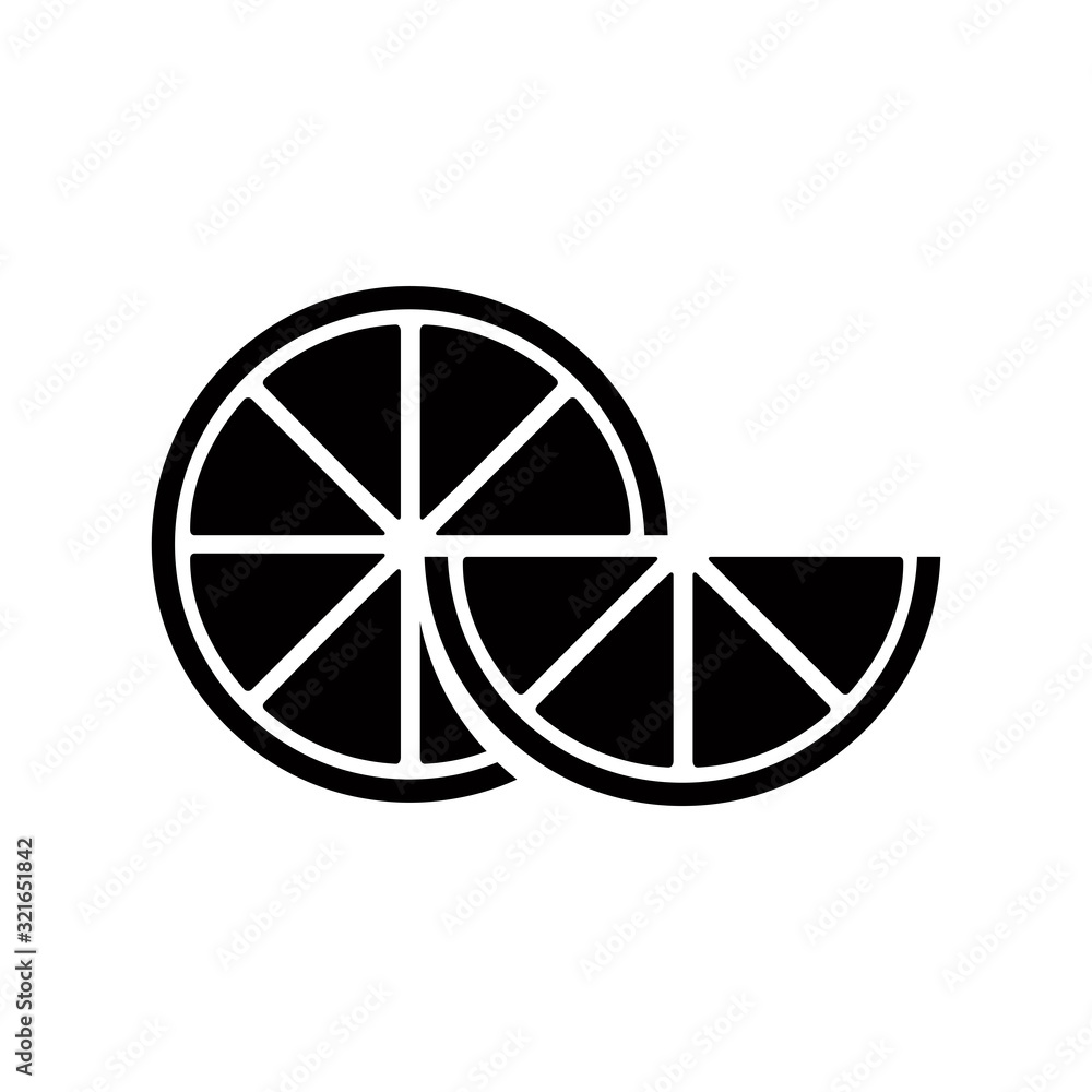 Lemon icon vector logo template