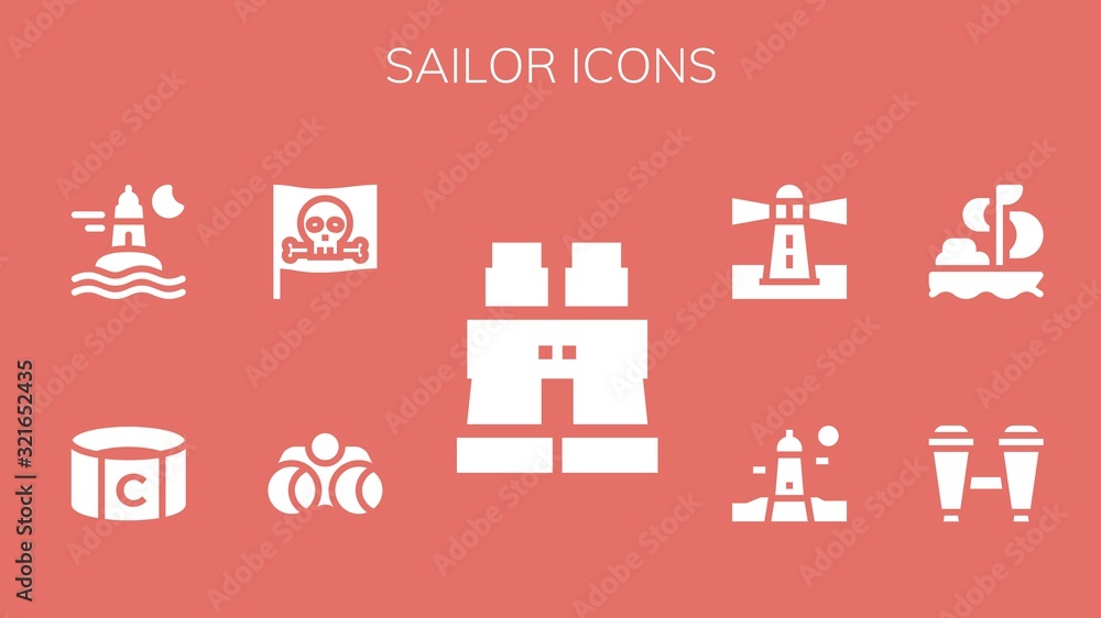 sailor icon set