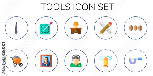 tools icon set