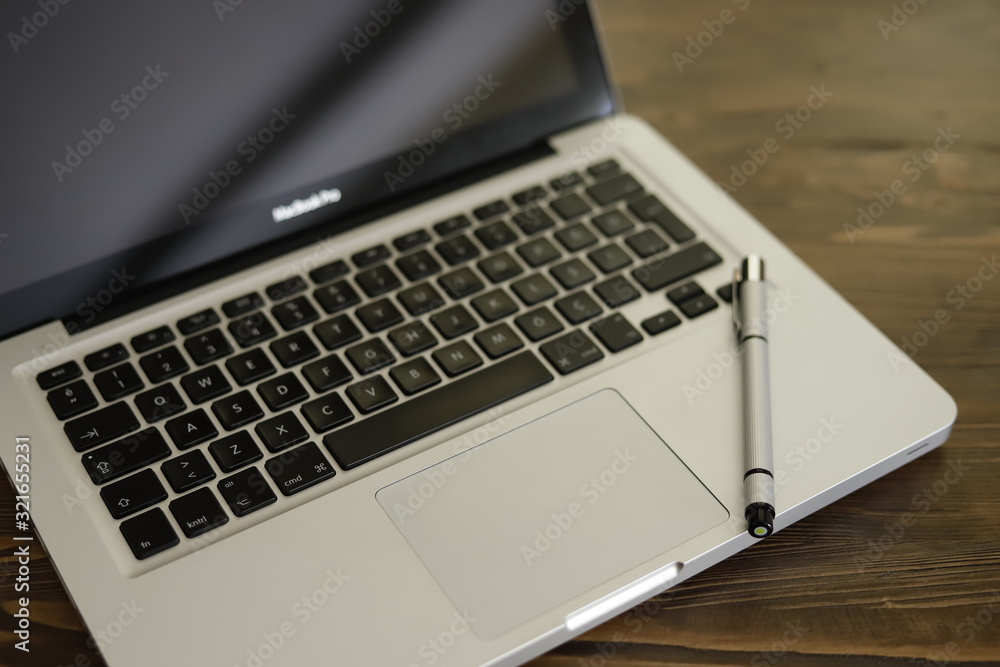 working office with pen working office with pen