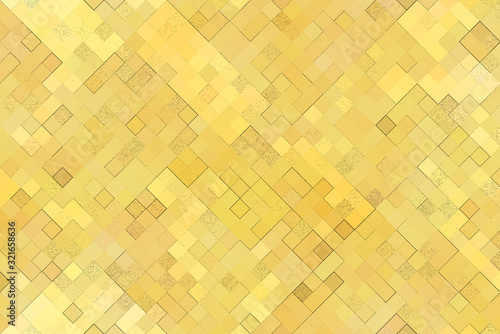 Pixelated geometric texture.