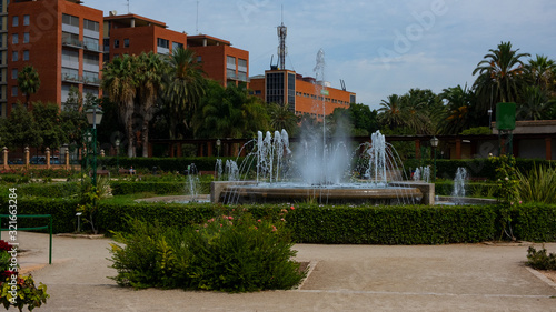 City park of Valencia, Spain