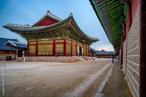 Beautiful Architecture and Landscaping at Gyeongbokgung Palace