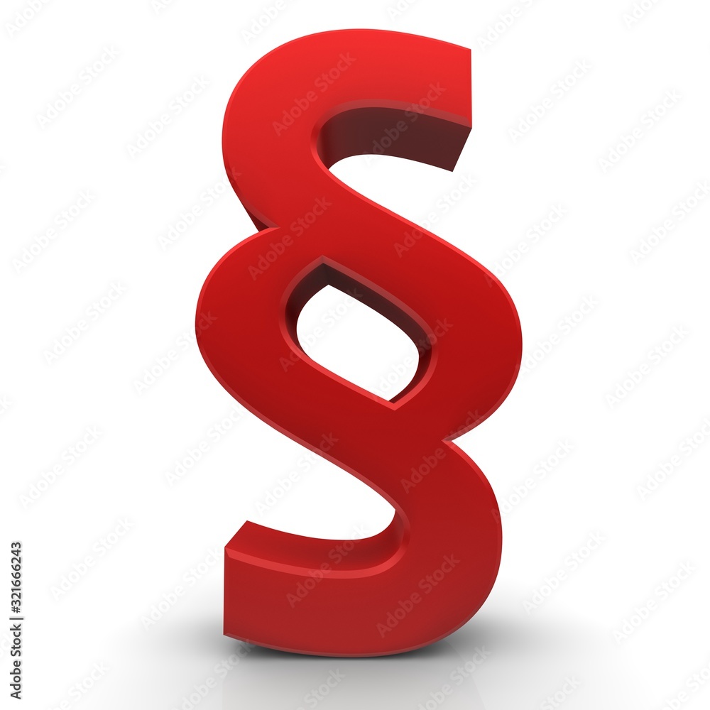 red paragraph sign symbol icon 3d red paragraph sign symbol icon 3d