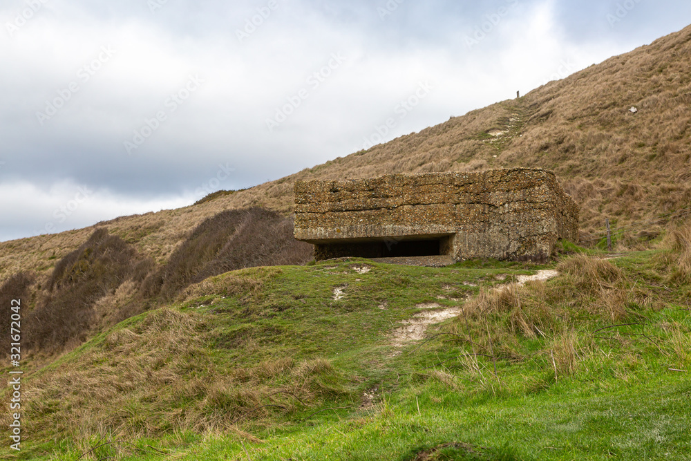 Military pillboxes in the Sussex countryside