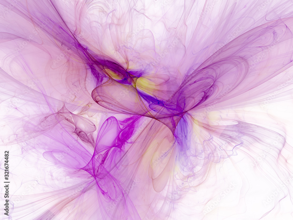 surreal futuristic digital 3d design art abstract background fractal illustration for meditation and decoration wallpaper