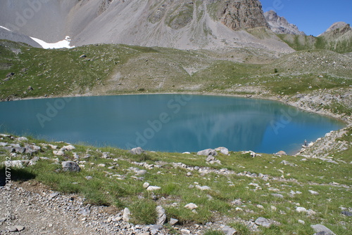 lake in mountains