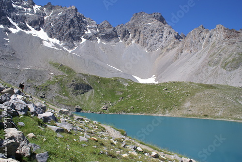 lake in the mountains