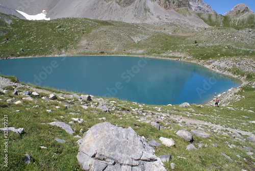 lake in mountains